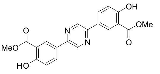 Dimethyl 5,5'-(Pyrazine-2,5-diyl)bis(2-hydroxybenzoate)