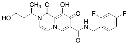 N-[(2,4-Difluorophenyl)methyl]-1,8-dihydro-9-hydroxy-2-[(1R)-3-hydroxy-1-methylpropyl]-1,8-dioxo-2H-pyrido[1,2-a]pyrazine-7-carboxamide