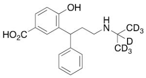 rac 5-Carboxy Desisopropyl Tolterodine-d7