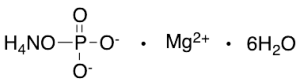 Magnesium Ammonium Phosphate Hexahydrate