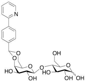 (4-O-(4,6-O-{[4-(2-Pyridinyl)phenyl]methylene}-b-D-galactopyranosyl)-b-D-glucopyranose)
