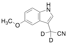 5-Methoxyindole-3-acetonitrile-d2