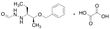 2-[(1S,2S)-1-Ethyl-2-(phenylmethoxy)propyl]hydrazinecarboxaldehyde Oxalate