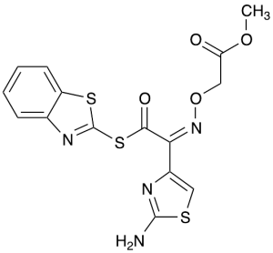 S-2-Benzothiazolyl (Z)-2-(2-aminothiazole-4-yl)-2-methoxy-carbonylmethioacetate