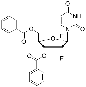 2’,2’-Difluoro-2’-deoxyuridine 3',5'-Dibenzoate
