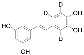 trans-Piceatannol-d3 (major)
