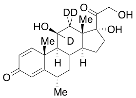 6a-Methyl Prednisolone-d3 (Major)