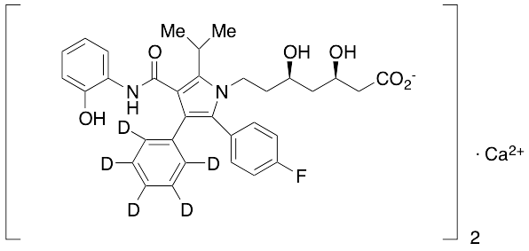 di(2-Hydroxy Atorvastatin-d5) Calcium Salt