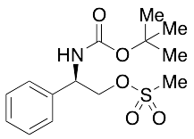 1,1-Dimethylethyl (R)-[2-[(methylsulfonyl)oxy]-1-phenylethyl]Carbamate