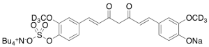 Curcumin Sulfate-d6 Tetrabutylammonium Sodium Salt