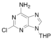 2-Chloro-9-(tetrahydropyran-2-yl)adenine