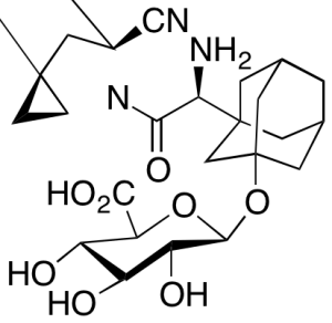 Saxagliptin O-Beta-D-glucuronide
