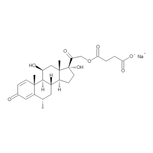6alpha-Methylprednisolone 21-Hemisuccinate Sodium Salt