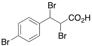 2,3-Dibromo-2-(4-bromophenyl)propionic Acid