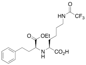 N2-(S)-1-Ethoxycarbonyl-3-phenylpropyl-N8-trifluoroacetyl-L-lysine