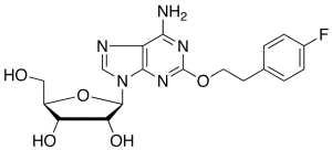2-[2-(4-Fluorophenyl)ethoxy]adenosine