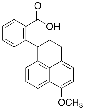 2-(2,3-Dihydro-7-methoxy-1H-phenalen-1-yl)-benzoic Acid