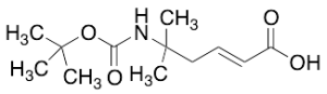 (2E)-5-(tert-Butyloxycarbonylamino)-5-methylhex-2-enoic Acid