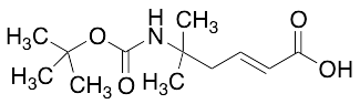 (2E)-5-(tert-Butyloxycarbonylamino)-5-methylhex-2-enoic Acid