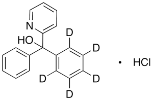Alpha,Alpha-Diphenyl-2-pyridinemethanol Hydrochloride-d5
