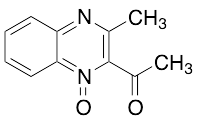 1-(3-Methyl-1-oxido-2-quinoxalinyl)-ethanone