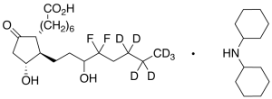 15-Hydroxy Lubiprostone Dicyclohexylammonium Salt-d7