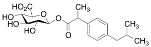 Ibuprofen Acyl-Beta-D-glucuronide (mixture of diastereomers)