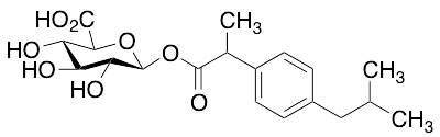 Ibuprofen Acyl-Beta-D-glucuronide (mixture of diastereomers)