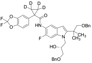 Dibenzyloxy Tezacaftor-D4