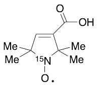 3-Carboxy-2,2,5,5-tetramethyl-3-pyrrolin-1-yloxy-15N