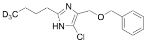 2-Butyl-d3-4-chloro-5-benzyloxymethyl-1H-imidazole