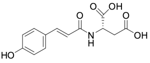 N-[(2E)-3-(4-Hydroxyphenyl)-1-oxo-2-propen-1-yl]-L-aspartic Acid