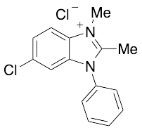 6-Chloro-2,3-dimethyl-1-phenyl-1H-benzo[d]imidazol-3-ium Chloride