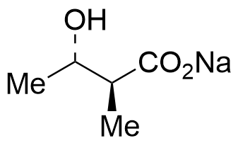 (2S,3S)-3-Hydroxy-2-methylbutanoic Sodium Salt