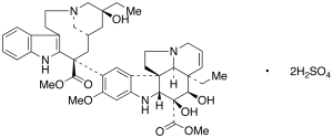 N-Desformyl-4-desacetyl Vincristine Disulfate Salt (>80%)