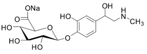 Epinephrine β-D-Glucuronide Sodium Salt