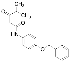 N-4-Benzyloxyphenyl Isobutyrylacetamide