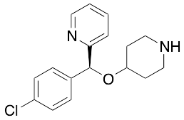 (S)-2-[(4-Chlorophenyl)(4-piperidinyloxy)methyl]pyridine