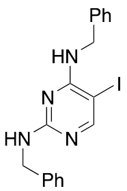 5-Iodo-N2,N4-bis(phenylmethyl)-2,4-pyrimidinediamine