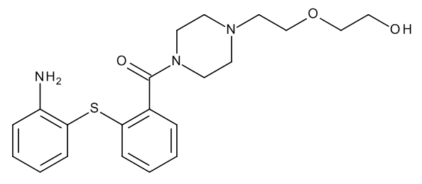 2-(2-(4-(Dibenzo[b,f][1,4]thiazepin-11-yl)piperazin-1-yl)ethoxy)ethanol