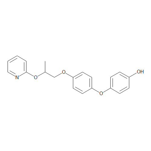 4-[4-[2-(2-Pyridinyloxy)propoxy]phenoxy]phenol