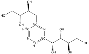 2,6-Deoxyfructosazine-13C4
