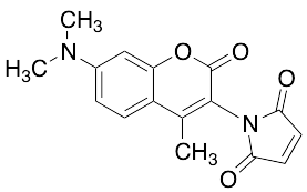 N-(7-Dimethylamino-4-methyl-3-coumarinyl)maleimide