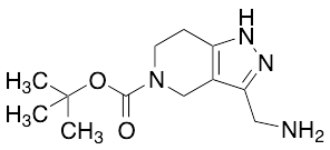 3-Aminomethyl-1,4,6,7-tetrahydro-pyrazolo[4,3-c]pyridine-5-carboxylicacidtert-butylester