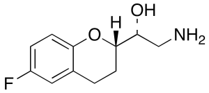(2S,AlphaR)-Alpha-(Aminomethyl)-6-fluoro-3,4-dihydro-2H-1-benzopyran-2-methanol