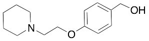 4-[2-(1-Piperidinyl)ethoxy]-benzenemethanol