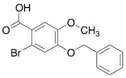 2-Bromo-5-methoxy-4-(phenylmethoxy)benzoic Acid