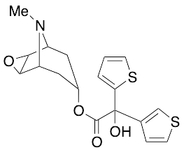 alpha-Hydroxy-alpha-3-thienyl-2-thiopheneacetic Acid 9-Methyl-3-oxa-9-azatricyclo[3.3.1.02,4]non-7-yl Ester