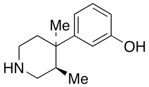 (+)-(3R,4R)-3,4-Dimethyl-4-(3-hydroxyphenyl)piperidine