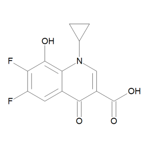 1-Cyclopropyl-6,7-difluoro-1,4-dihydro-8-hydroxy-4-oxo-3-quinolinecarboxylic Acid
